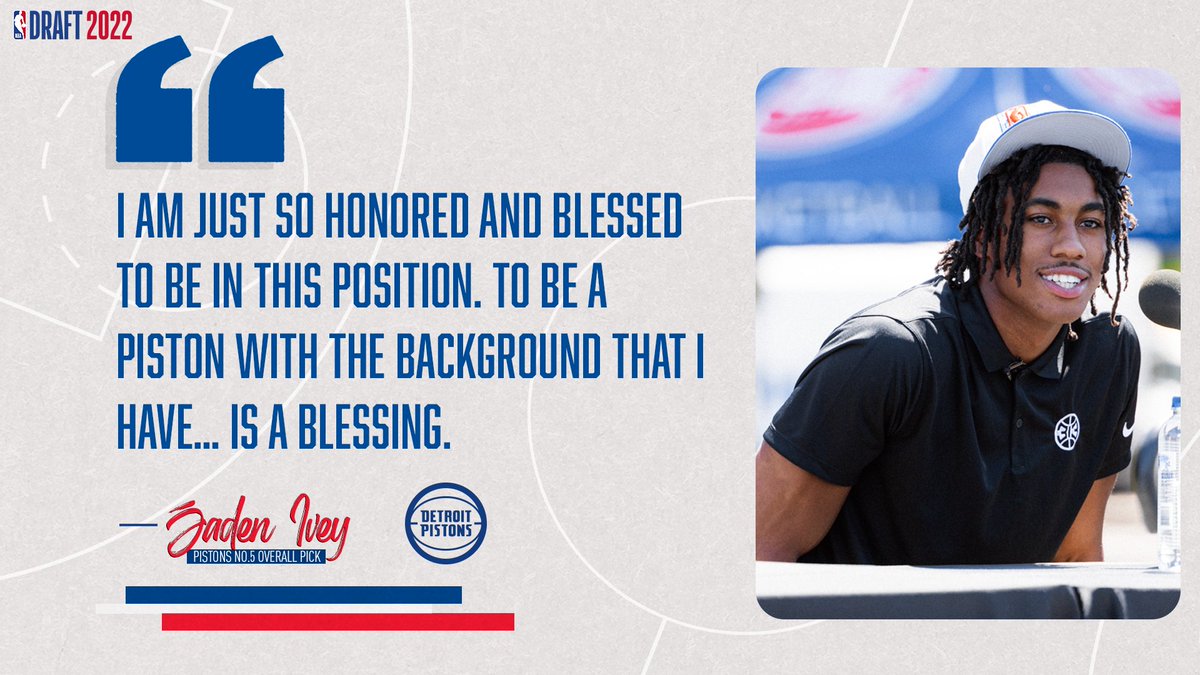 Like @BigSean said, 'blessings on blessings on blessings' #NBADraft | #Pistons