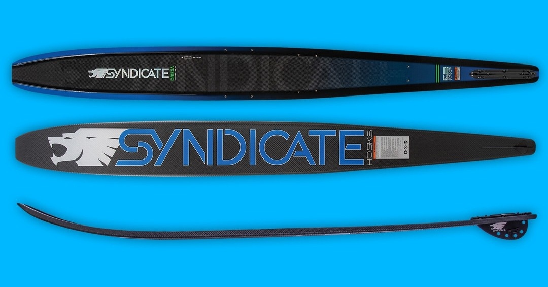 WakesportsULMTD's tweet image. The Syndicate Omega (Mark II) builds upon the intuitive, get-in-position and let-the-ski-do-the-work-for-you philosophy of the original. 

#hoskis #syndicatewaterskis #waterski #waterskiing #lakelife  #waterskiworld