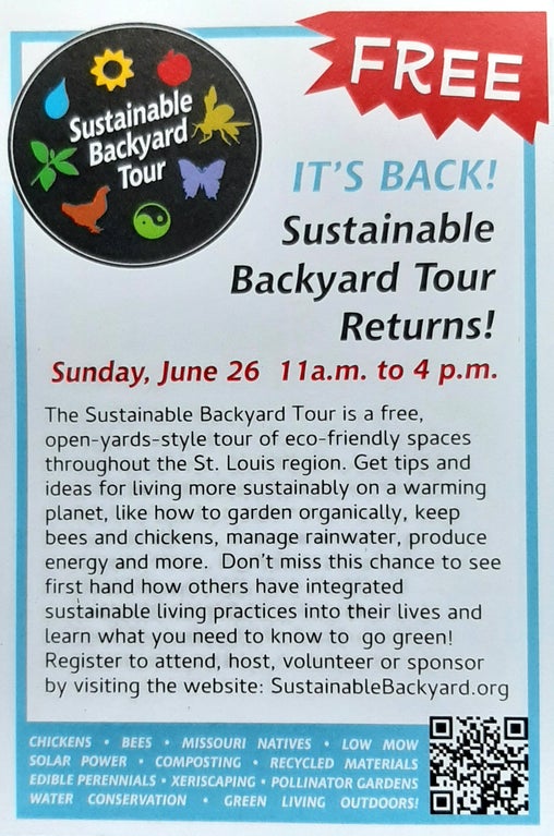 BdayStranger's tweet image. Tomorrow is the in-person return to the Sustainable Backyard Tour! #SBYT #STLsustainablebackyardtour

It's free. Register here: sustainablebackyard.org/attend-tour/

Afterwards, as is our tradition, we'll be heading to @TheCivilLife to celebrate &amp;amp; relax with the best beer in the city.