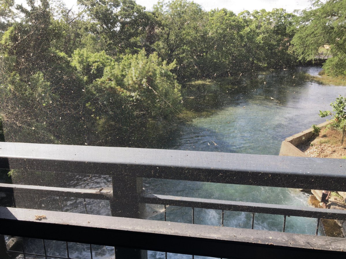 Celebrating a delayed Father’s Day with breakfast riverside in San Marvelous! #kerbylane #SMTX