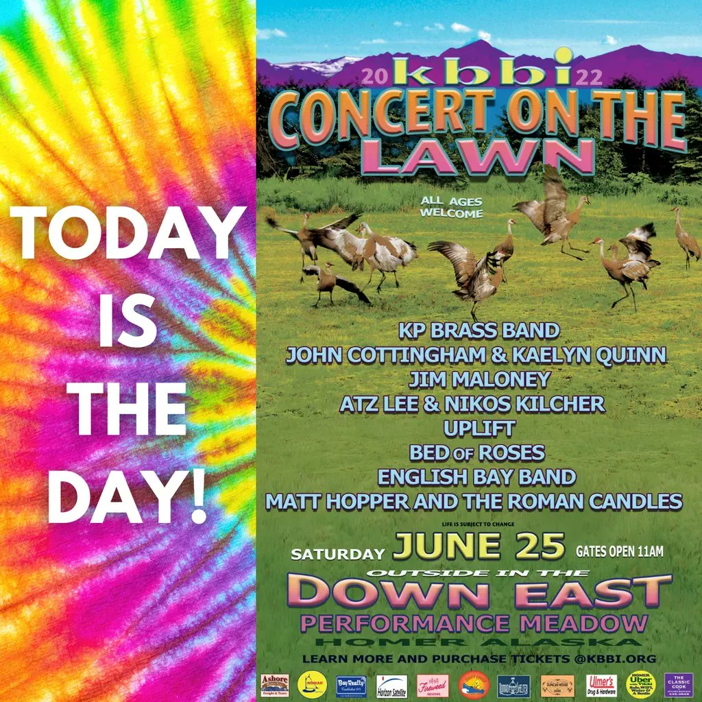 TODAY IS THE DAY! CONCERT ON THE LAWN IS HERE!!!!! See you soon :)