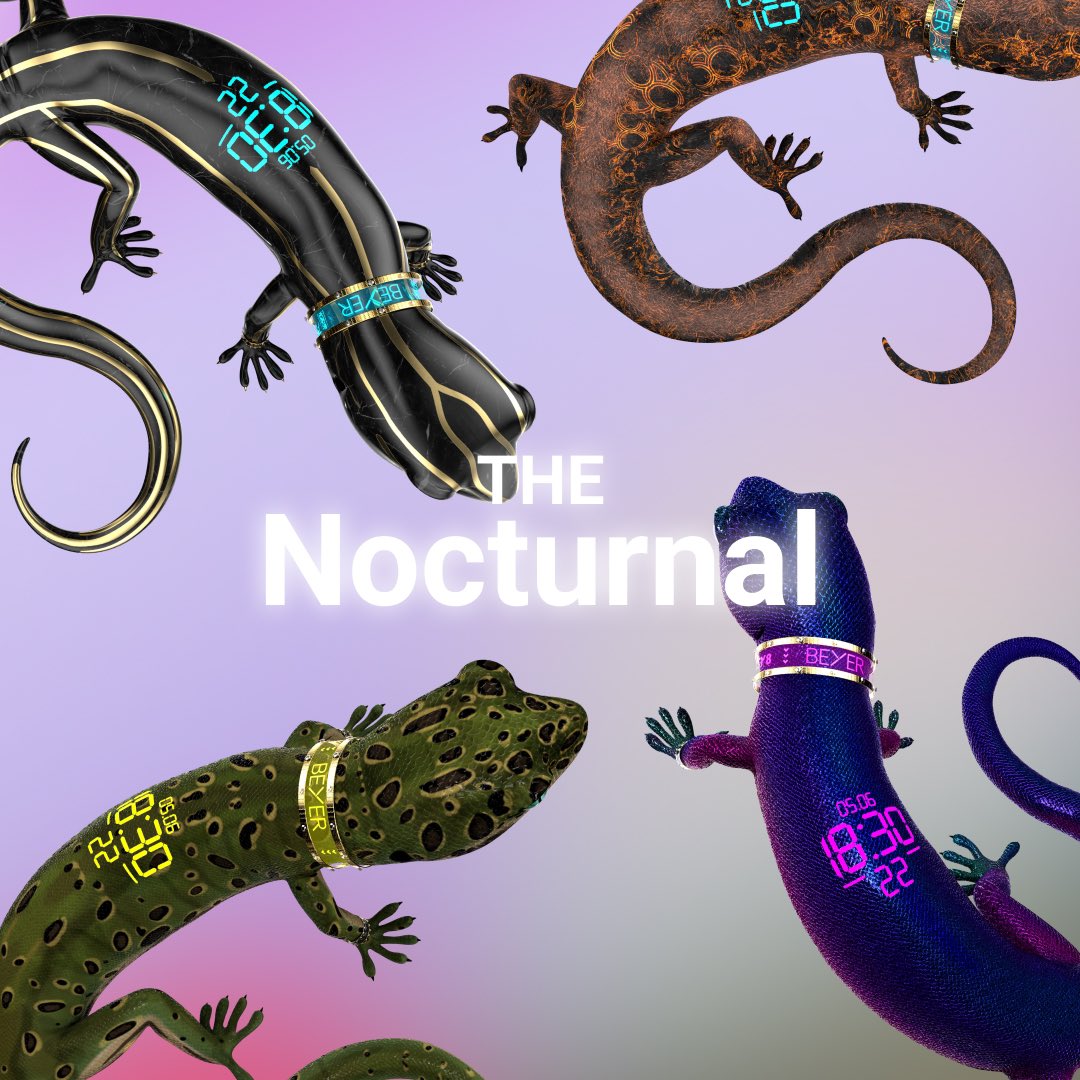 TimeWarpNFT's tweet photo. The Nocturnal Family 🌋Nocturnal Volcanic (Collection Drop 29.7.22)
🔮Nocturnal Abyssal (Collection Drop 29.7.22)
👁Nocturnal Anubis (Collection Drop 29.7.22)
🦎Nocturnal (1st Drop, Genesis Drop) https://t.co/gaq2z2DddL