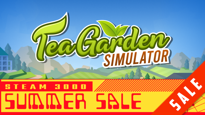 TeaGardenSim's tweet photo. Buy Tea Garden Simulator
SPECIAL PROMOTION! Offer ends 7 July
https://t.co/BS0gLmebme https://t.co/8DeV75plGV