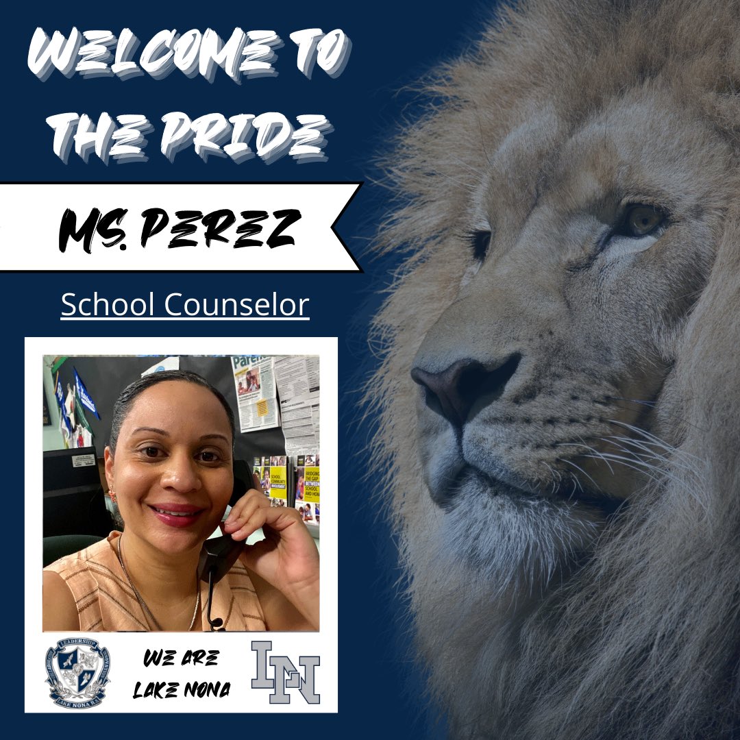 The next Lion we are excited to welcome to our Pride is joining us from the Bronx in New York – please welcome Ms. Perez to our Student Services team as a School Counselor!
