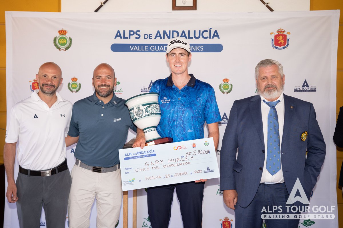 🏆🗒️🗣️#CRÓNICA Victoria del irlandés Gary Hurley en el #AlpsdeAndalucía que ha terminado este sábado en el Valle Guadiana Links @GolfinAND👉 rfga.org/es/noticias/45…