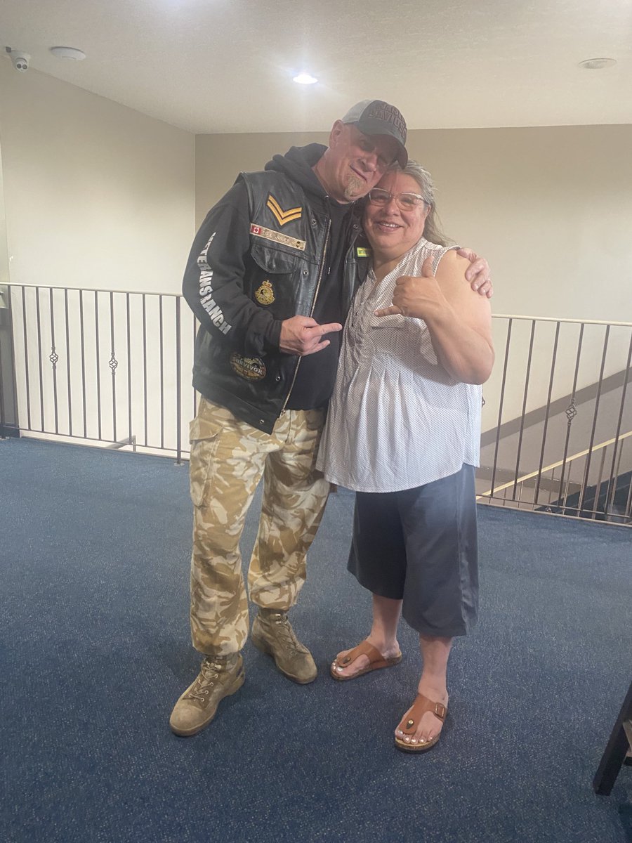 MJosephineSmall's tweet photo. Well well well guess who I ran into this morning.  #JulianAustin as he’s on his way to do ride for the unsung heroes of the pandemic.  He would have joined our Legacy Ride 2022 but he’s got a show that day. https://t.co/rNB3kFJcnr