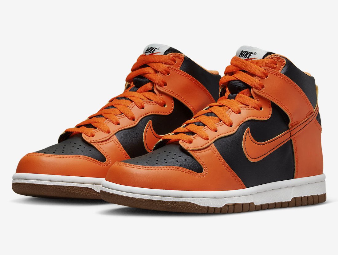 thesolesupplier's tweet photo. Official look at the Nike Dunk High “Halloween” https://t.co/7mJn6R13QR