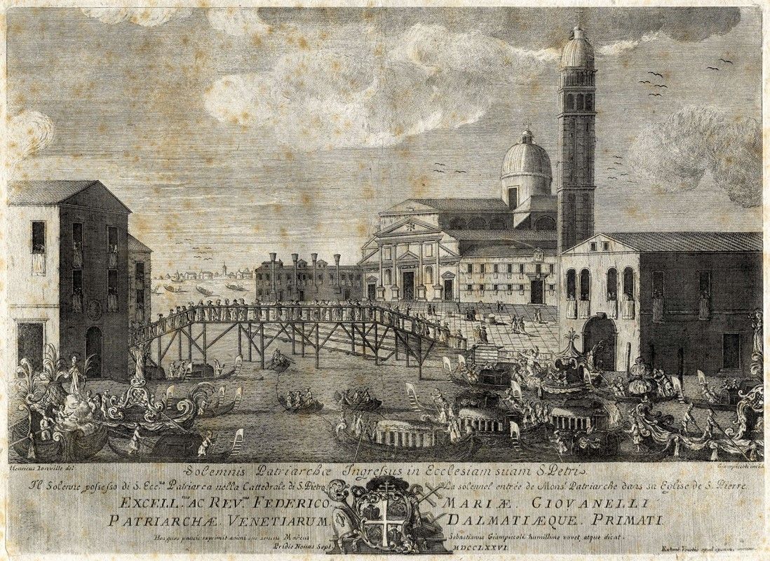 #18luglio 1737, #Venezia: nasce il futuro incisore Marco Sebastiano #Giampiccoli. Il padre bellunese si era trasferito in Laguna per perfezionare tale arte. Morto quest’ultimo, aprirà una bottega di calcografia specializzandosi nel vedutismo