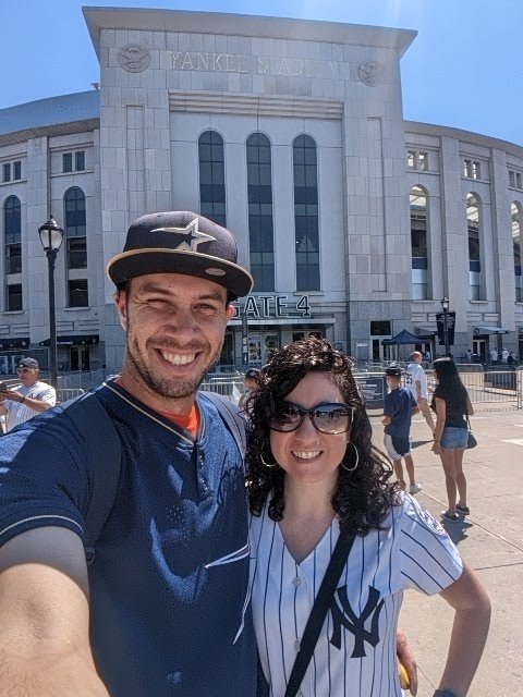 DunkFisher88's tweet photo. Ready for today's game in the Bronx with the enemy @kboz15 @ATTSportsNetSW @astros https://t.co/0CgzjCZ4OO