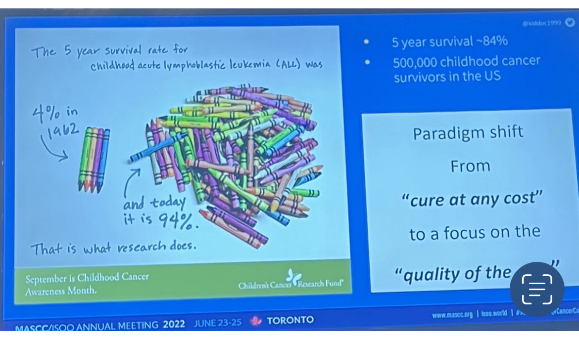 maryam_lustberg's tweet photo. #mascc22 #childhoodcancer #supponc https://t.co/NdNQVbcPIG