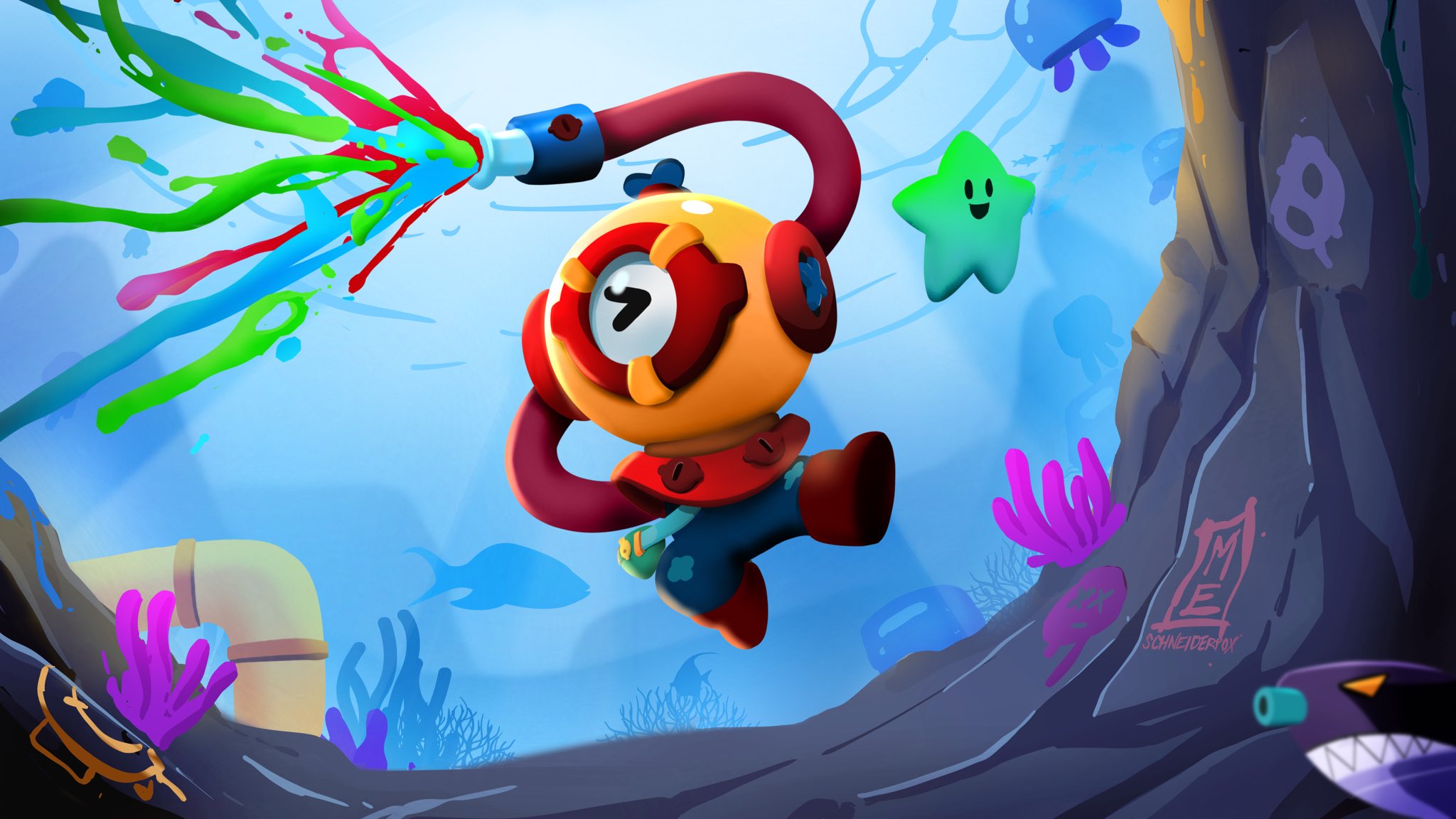 Король Рико из Brawl Stars