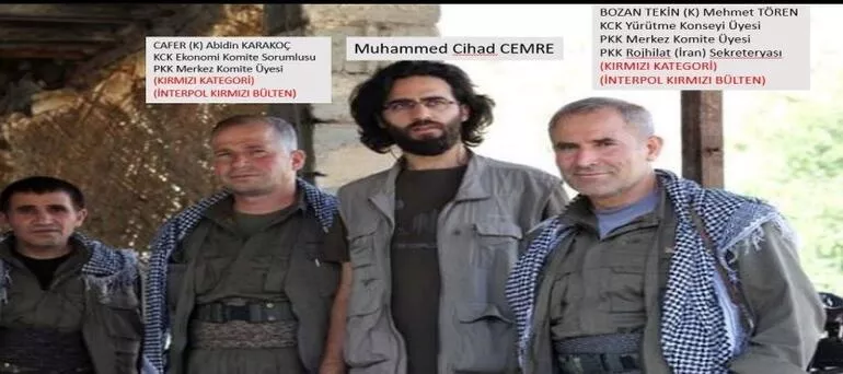 HDP Milletvekili Hüda Kaya'nın oğlu Muhammed Cihad Cemre, kırmızı bültenle aranan PKK'lı teröristlerle çıkan fotoğraflarının ardından gözaltına alındı.
hurriyet.com.tr/gundem/hdpli-h…