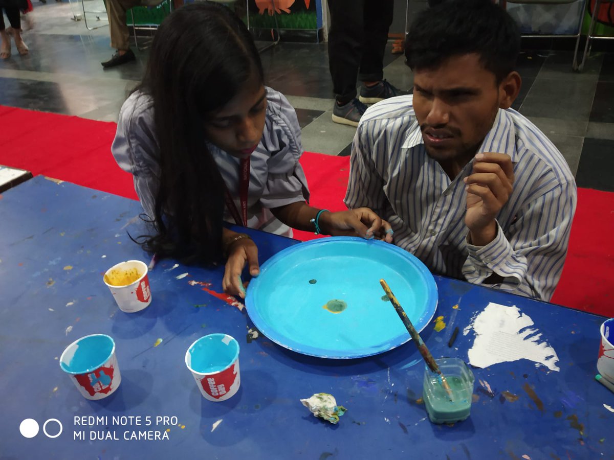 ngma_delhi's tweet photo. Naimisha celebrating inclusivity with our ongoing tactile & painting workshop in collaboration with In For The Cause (an initiative of Awareness For Inclusion Foundation)
#NGMA #Naimisha #SummerArtWorkshop https://t.co/aeI5zQvpjF