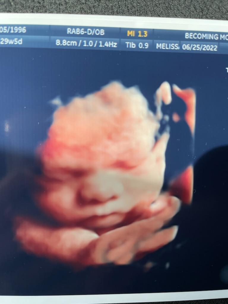 Thought I could hold off but my excitement is to great! Jr. Put on a show today and Dad couldn't be more proud! Can't wait to introduce this lil guy to the world!