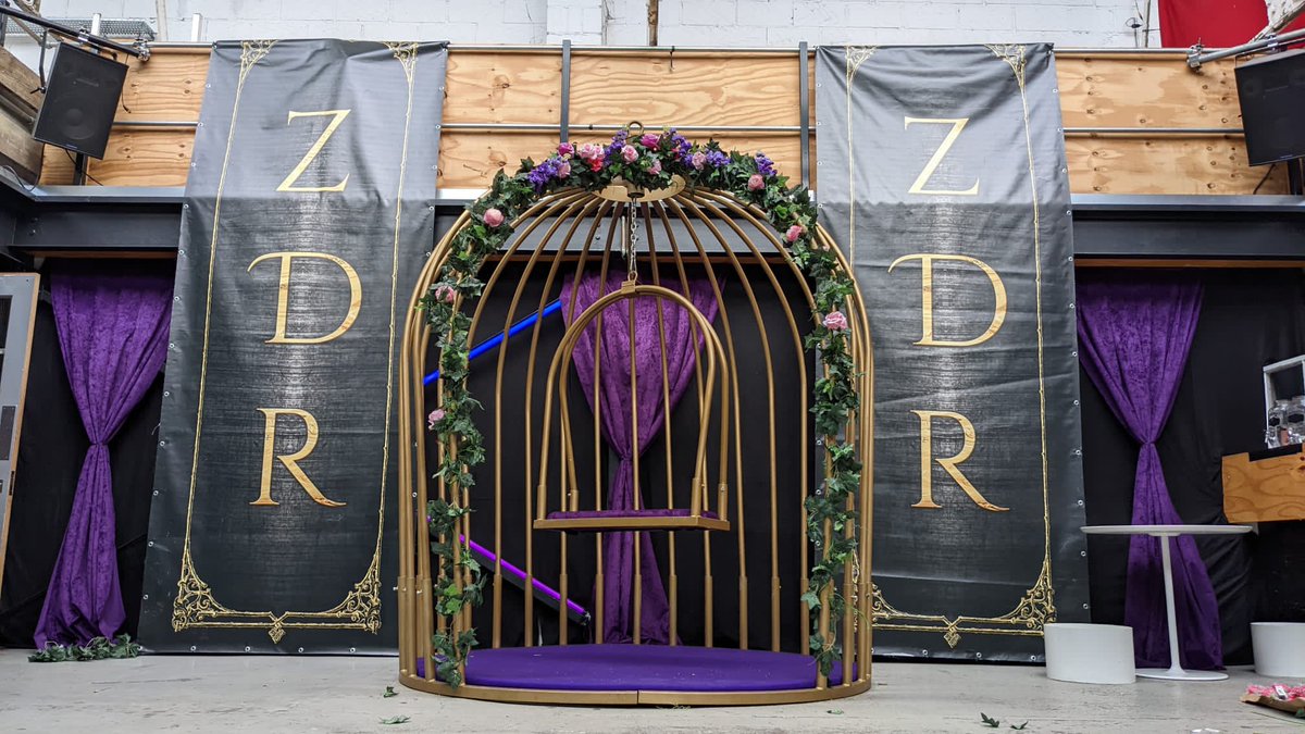 Decorating at tonight’s venue for #zdrparadisehills is going smoothly! The team have been working hard all day to create a kinky wonderland!
Ticket sales close soon… don’t leave it any longer! ZDREvents.com
😍😍😍
#kinky #events #zdrevents #paradisehills #london
