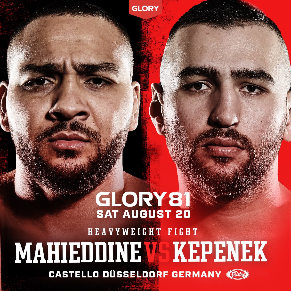 🚨 BREAKING: A new heavyweight fight has been added to the #GLORY81 fight card. Nordine Mahieddine will face Cihad Kepenek in a heated rematch on August 20.