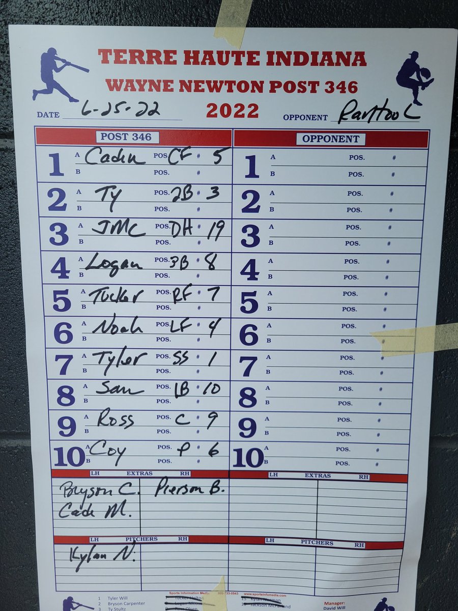 dajuwill's tweet photo. Post 346 puts their 8 game winning streak on the line against Rantoul Post 287 today at TH North Don Jennings Field. Noon first pitch. #Wayne #Respect #RulesAreImportant https://t.co/alCyRukLus