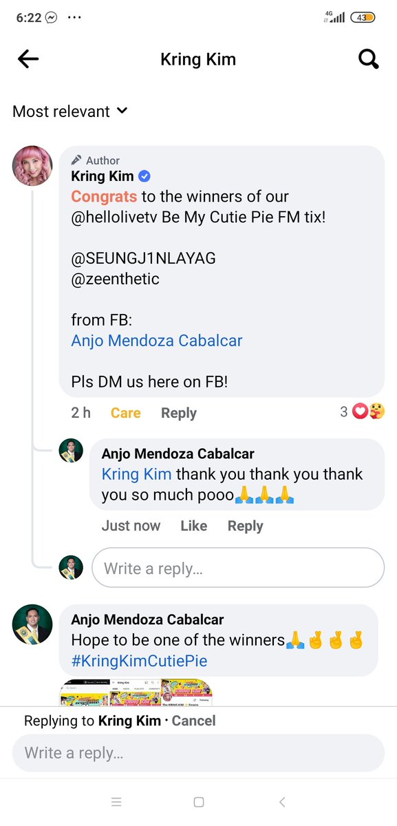 Cabalcar_Anjo's tweet photo. Thank you so much again @KringKim 🥺🙏🙏 https://t.co/85j8OVTQUP