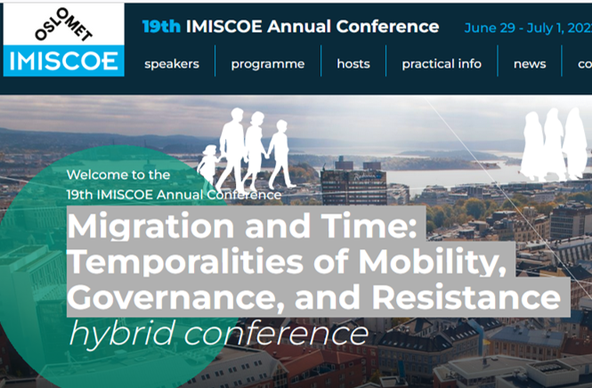 TRAFIG_EU's tweet photo. 📣#TRAFIG @IMISCOE 2022:
🗓️30.06., 14:45, Session#126: "Networked mobility" S.Tobin @cmi_no, @Ben_Etzold @BICC_Bonn & C.Jacobs @VVI_Leiden.
🗓️1.7., 9:00, Session#193: "Temporalities in transnational family figurations" @simone_christ @IDOS_research
👉https://t.co/WkDF31Jw24 https://t.co/yzeQbzhYB3