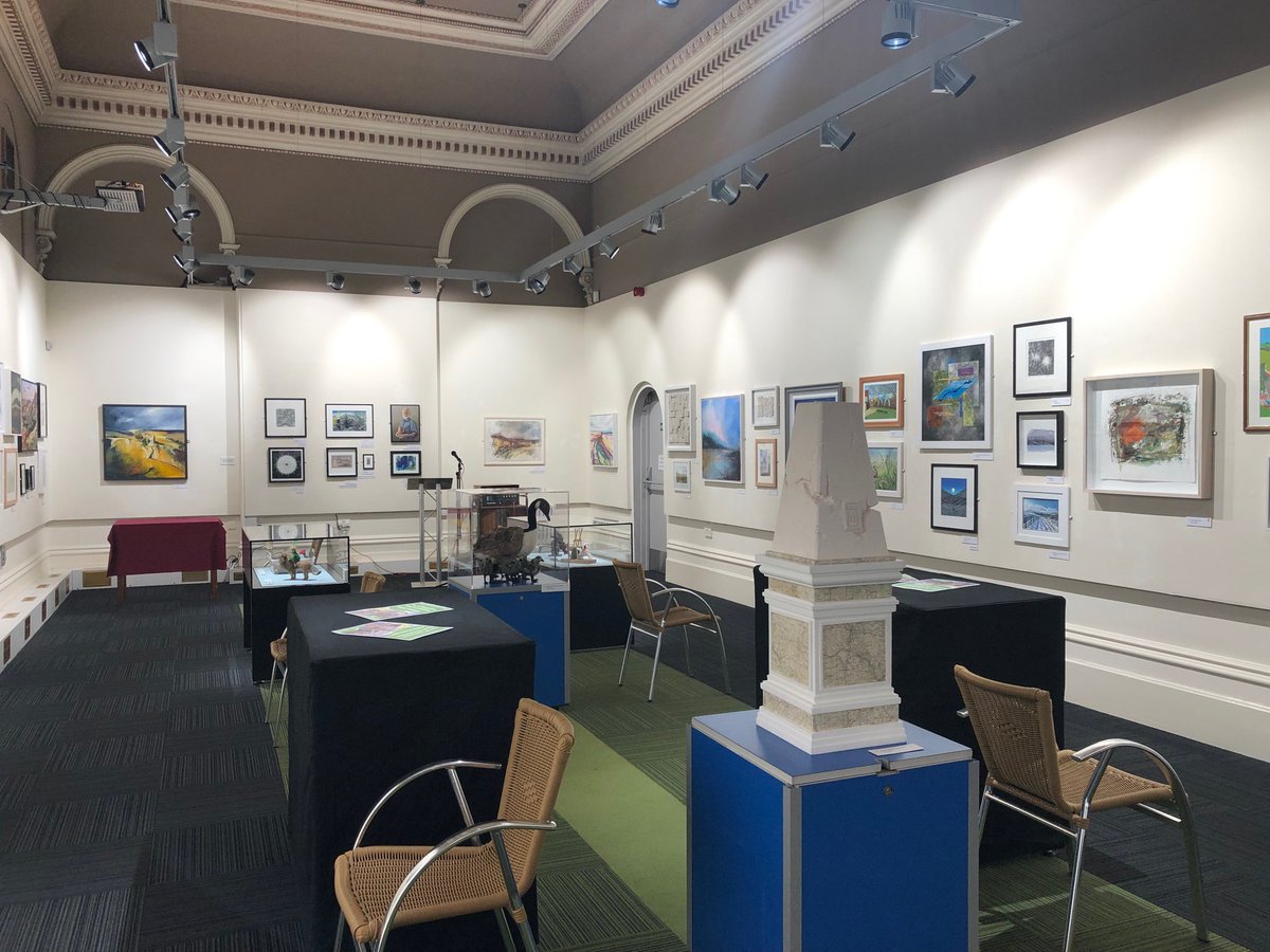 #OfficialOpening 🎀✂️ 

"38th Derbyshire Open Art Exhibition"

These snaps were taken just before the start of this afternoon's #ExhibitionPreview and #AwardCeremony, which is taking place in #Gallery1 🖌️🏆🏅