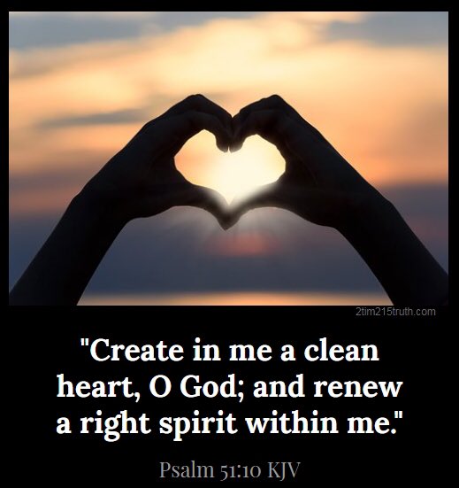 KBCBALTIMORE's tweet photo. As we prepare today to worship tomorrow: Give me a clean heart. So I may serve Thee. Lord fix my heart So that I may be used by Thee. For I'm not worthy of all these blessings. Give me a clean heart And I'll follow Thee. #Psalms51:10 ##dailyprayerkbc #createinmeacleanheart https://t.co/tUeZrS470n