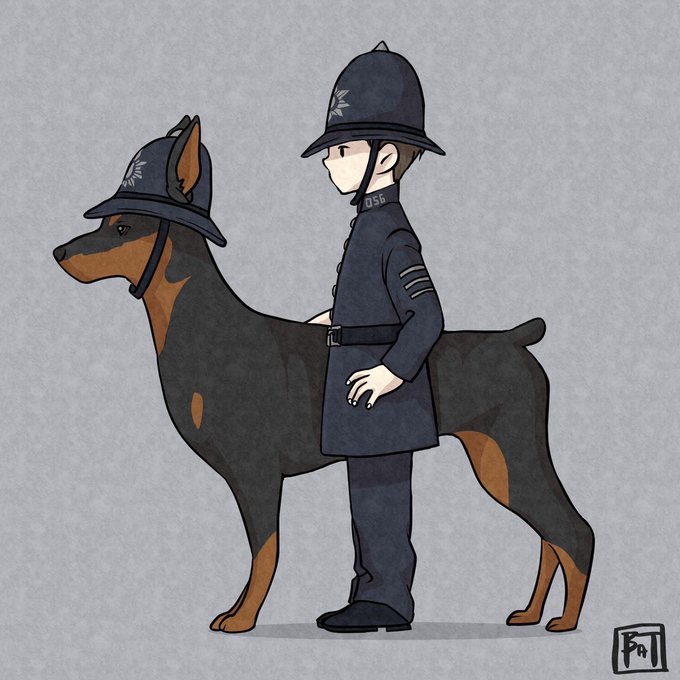 ドーベルマンのtwitterイラスト検索結果