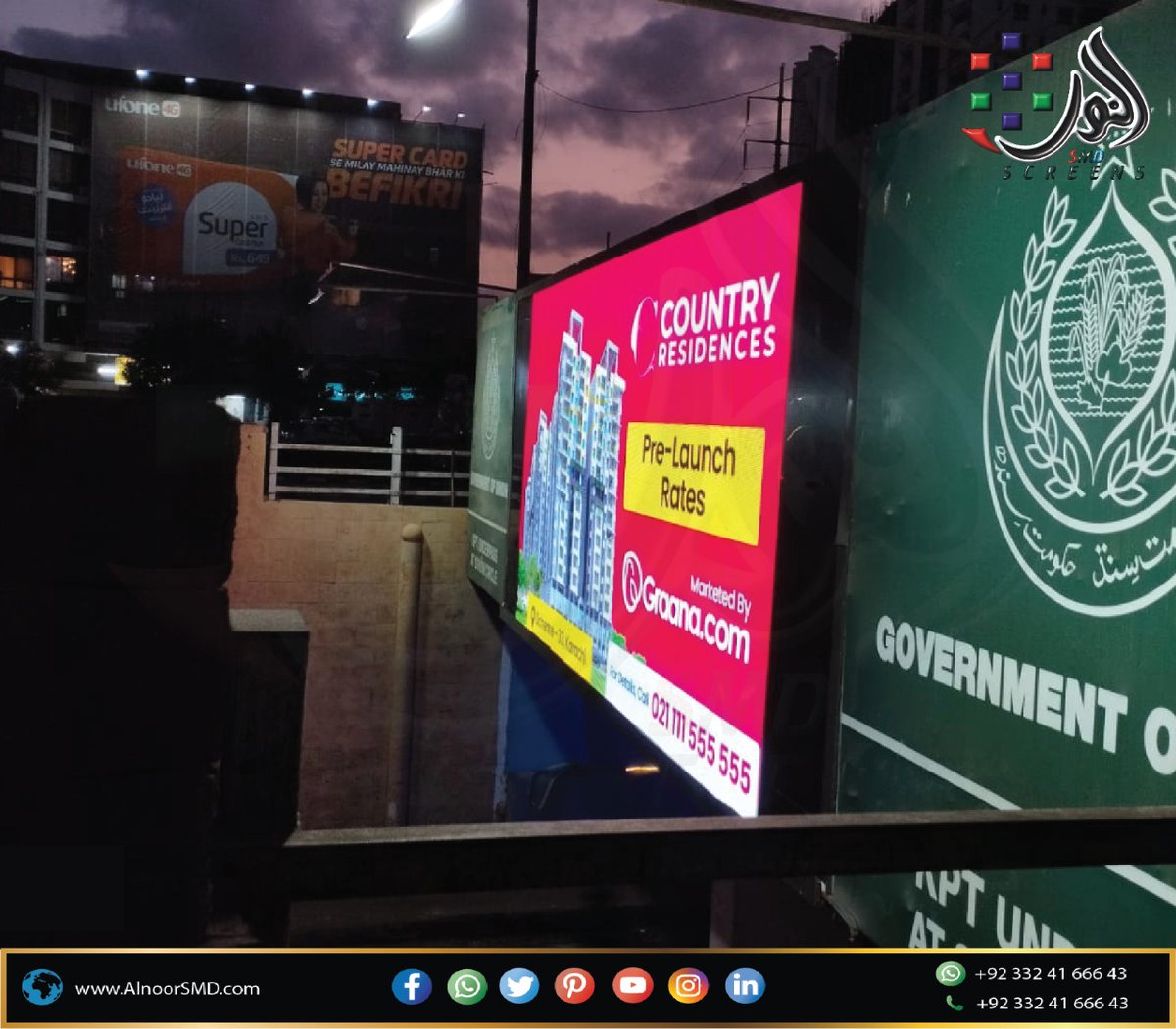 Abdulaz516923's tweet image. KPT Underpass Karachi, Pakistan

Project of Al-Noor SMD Screens

#smddisplay
#advertiser 
#smdscreens
#commercial
📞Contact:
0332 4166643
0304 1501111
🌐 Website:
alnoorsmd.com
📌 Visit:
54 Mall Road, Lahore, Punjab, Pakistan 54000
#smdscreenpriceinpakistan