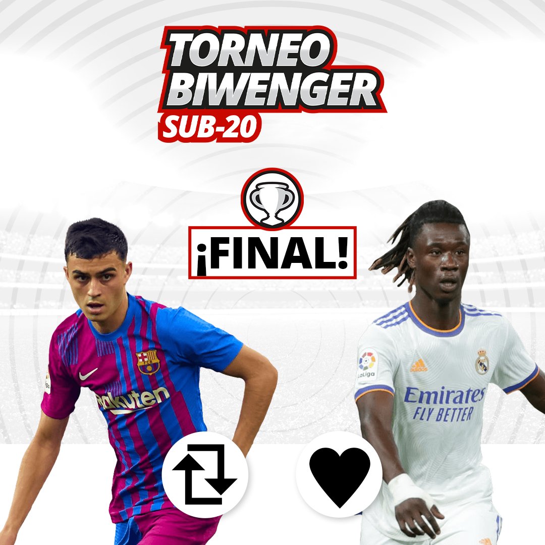 biwenger's tweet image. 🏆 ¡Final Torneo Biwenger Sub-20! 

⚽️ Si fueses el director deportivo de un club... ¿A quién ficharías para tu equipo por el mismo precio? 

 🔃 Pedri González 

❤️ Eduardo Camavinga

📲 El ganador saldrá sumando los votos de nuestras 3 RRSS