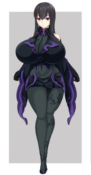 同じく、オリキャラのアンジェラちゃん(マントなし)
#夏の創作クラスタフォロー祭り 