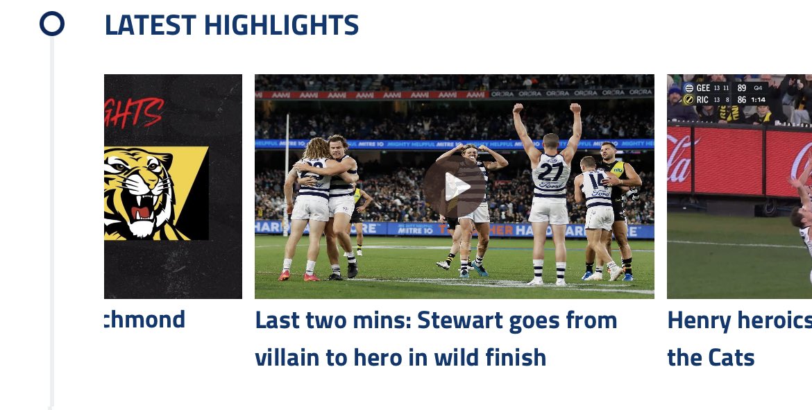 Wow, really <a href="/AFL/">AFL</a>? 

Hero? 

Didn’t stop the game when a player was concussed, probably one of the worst I’ve ever seen, and they call him heroic? 

Disgusting. 

#AFLTigersCats