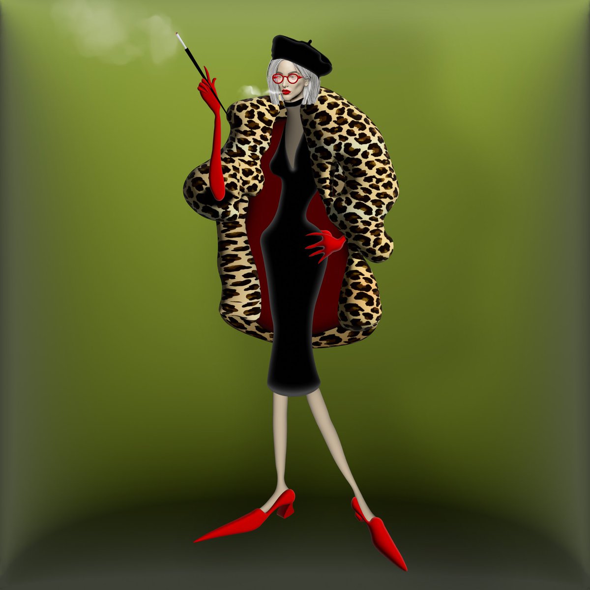 Vallery_ya's tweet photo. My new drop on @opensea 
Diva Oliva 💚🐆
For #BenjaminKato contest 🤩

@BenjaminBitcoin @RealKatoOG 

https://t.co/oN2pJeeJhe

#NFTdrops #WomeninNFTs #NFTCommumity https://t.co/1I1B0AtoEQ