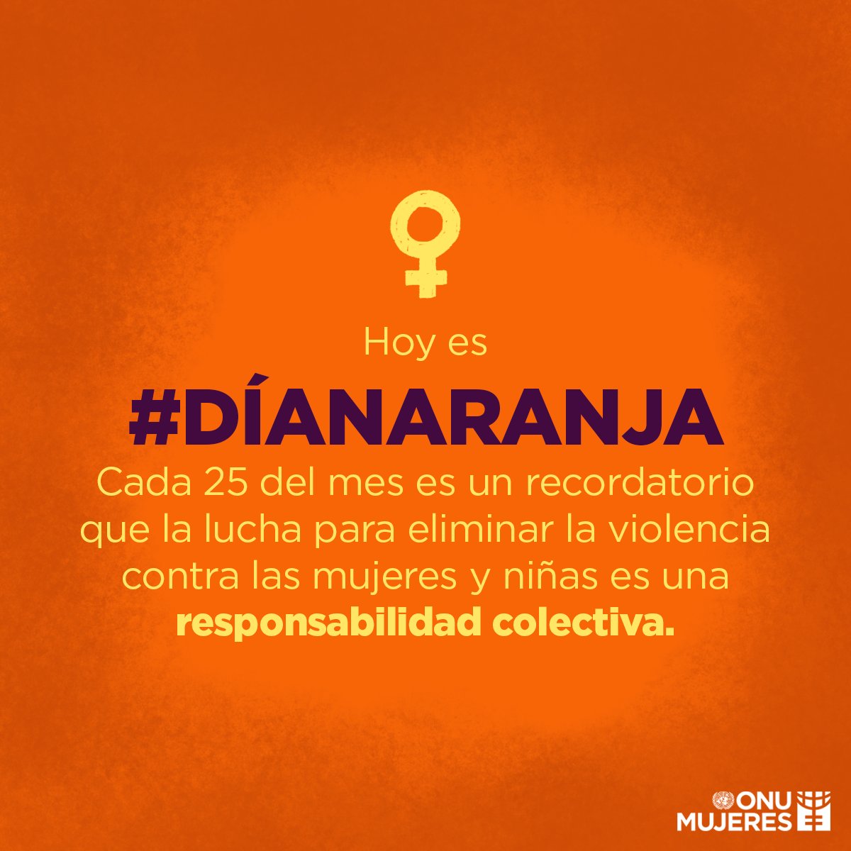 🟠 Vivir libres de violencias es un derecho humano. Hoy, como cada día 25 conmemoramos el #DíaNaranja: una fecha para generar conciencia sobre la violencia que enfrentan mujeres y niñas y que es nuestra responsabilidad prevenirla y erradicarla. ​

#YaEsYa #25J