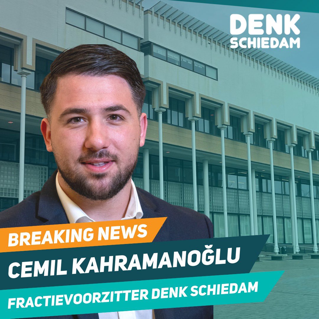 Ik ben enorm vereerd om de komende vier jaar aan de slag te mogen gaan als fractievoorzitter van <a href="/DENKSchiedam/">DENK Schiedam</a> en heb het volste vertrouwen dat <a href="/dknergin/">Doğukan Ergin</a> uitstekend gaat functioneren als wethouder!