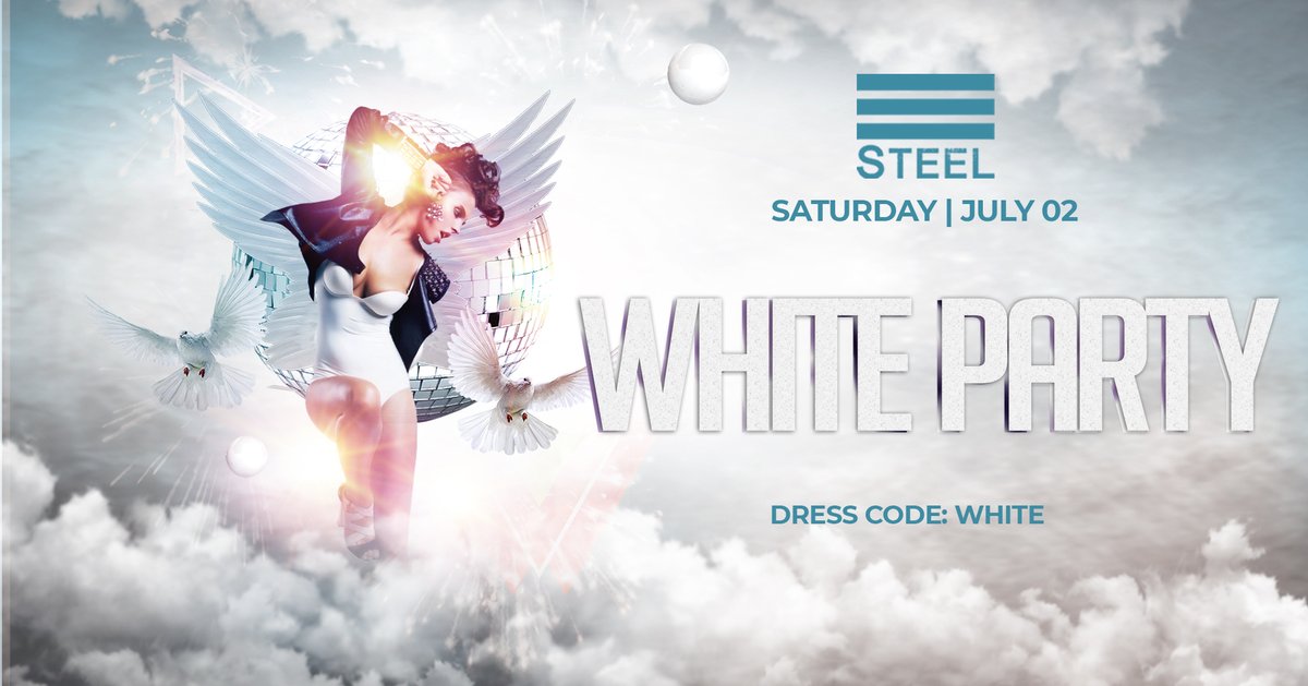 idmmusic's tweet photo. #Saturday#JULY1 we finally #Reunite Steel for our #Annual #WhiteParty THIS year we will have 2 White Parties #DressCodeWHITE
@Festicket can also help with accommodation ! make it a real #vacation with #Music #Dance #Travel#KeepDancing
https://t.co/Ampv1ytQ9D https://t.co/MxXqvaB4GA