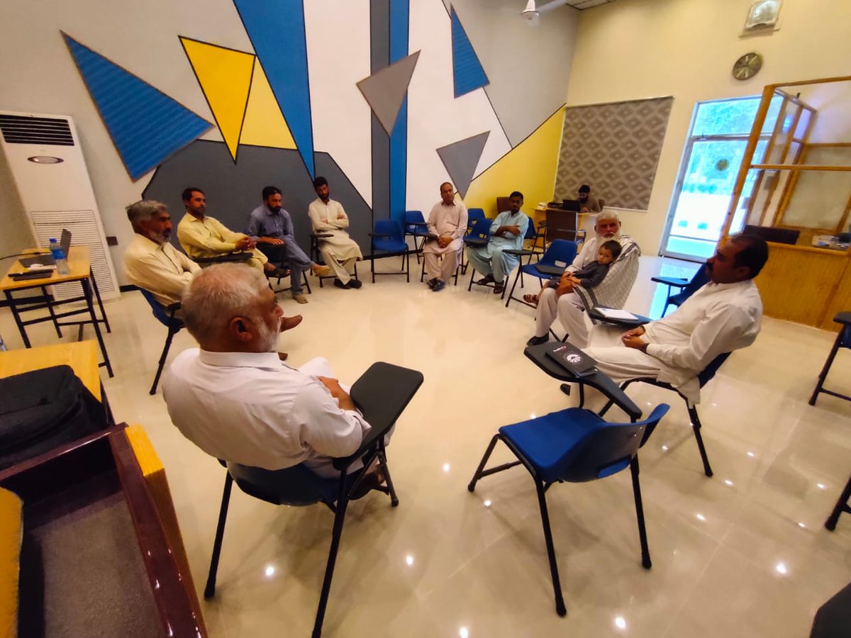 digitalhujra's tweet photo. An important day at the Digital Hujrah Malakand as we host the farming community leaders of our 5 stakeholder villages. A highly productive meeting on the way forward finalising the deployed smart villages adding 5 remote rural communities bringing the number to 10 @AamerBhandara https://t.co/UqKXW6hrZV