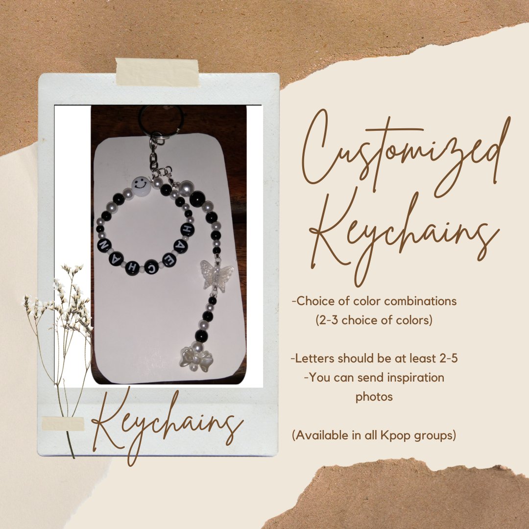 iennee2's tweet photo. hiiiii I'm selling customized keychains and bracelets pooo ^_^ if you're interested kindly dm me nalang po for more infooo >.<

if u see this post kindly rt din po, I'll gladly appreciate that!! tysm 🫶 https://t.co/3WqcK1zxoC