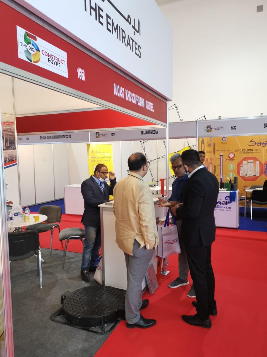 ducastfactory's tweet photo. Lets Meet Up ✋
We are here at @Big5Exhibition Egypt ❤️

25th -27th June 2022 ✅

https://t.co/WcouBpOUb9
#thebig5 #theBig5Construct #Ducastuae #DUCAST #manholecover #constructionegypt https://t.co/mwHmwTznuu