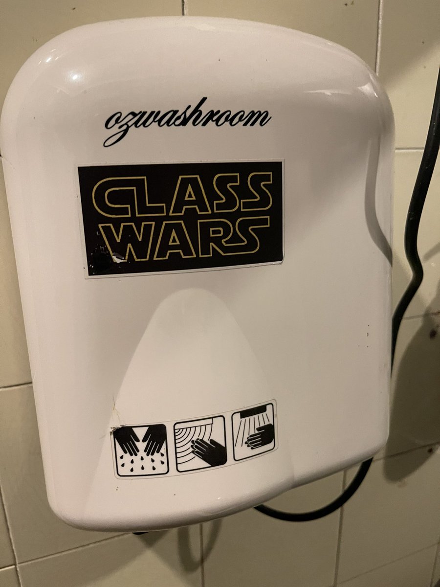 Upgraded hand dryer at <a href="/localtaphouseDL/">The Local Taphouse</a> .. we live in good times … possibly .. <a href="/astudyinbeer/">Tom Evans</a> <a href="/adrianpua/">Adrian Pua</a> <a href="/AllForBeer/">AllForBeer</a> <a href="/wilsonscec/">William Wilson</a> <a href="/kennsysmith/">Kenny Smith 🌻</a>