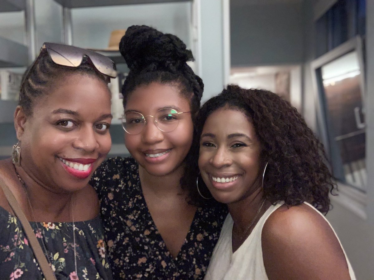 With the fab <a href="/byeliseam/">Elise A. Mitchell</a> &amp; <a href="/TyeshaMaddoxPhD/">Tyesha Maddox</a>