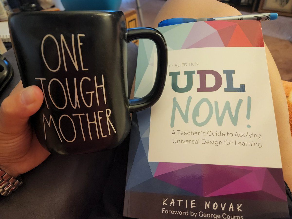 Here we go! Strong start to my Saturday. This book arrived yesterday and I'm excited to dive in!
@KatieNovakUDL @gcouros @CAST_UDL
#udl #teacher #whatimreading #neverstoplearning