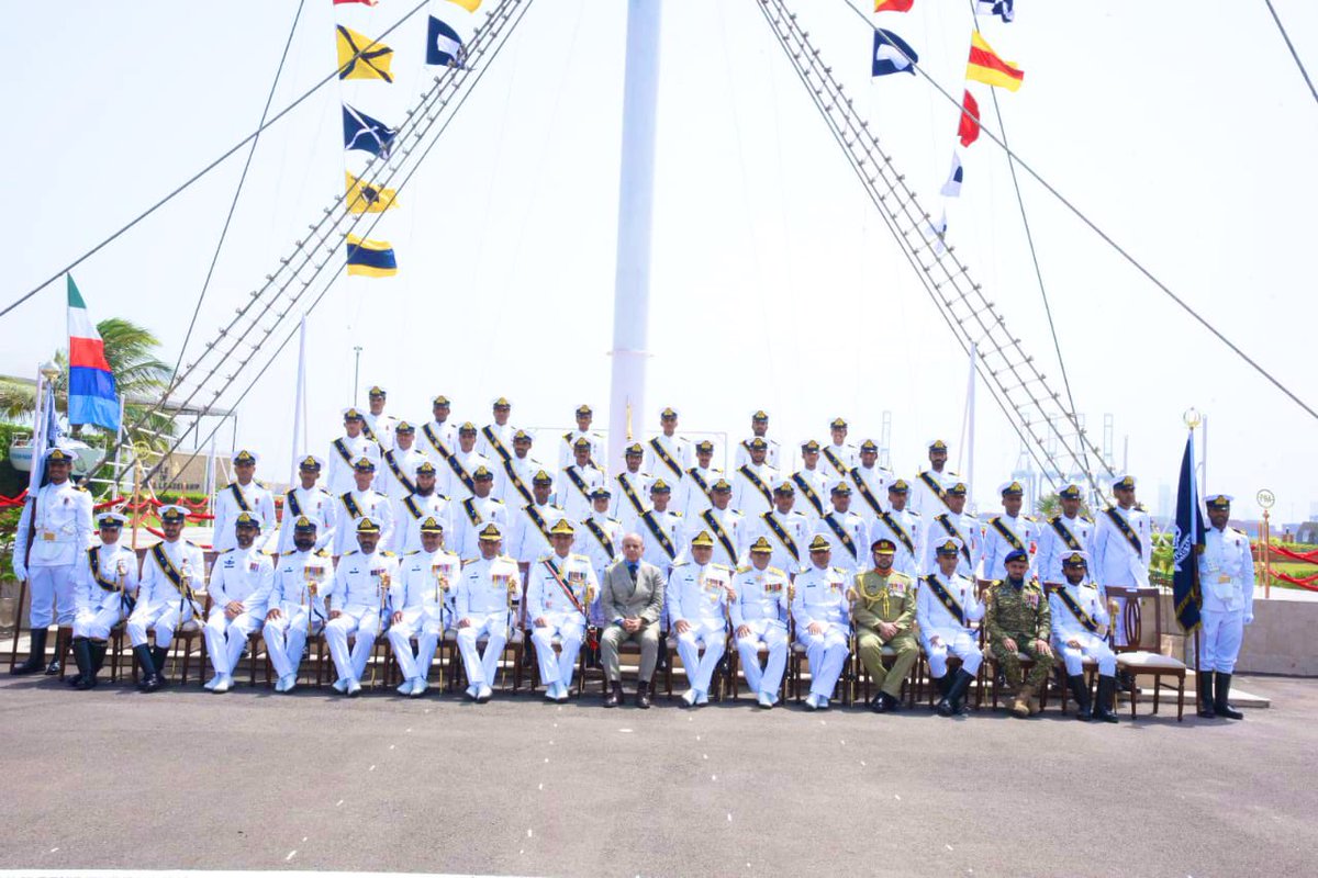 It was a pleasure to be at Pakistan Naval Academy Commissioning Parade as Chief Guest in Karachi. Our govt is committed to provide all resources necessary to strengthen Pakistan Navy.