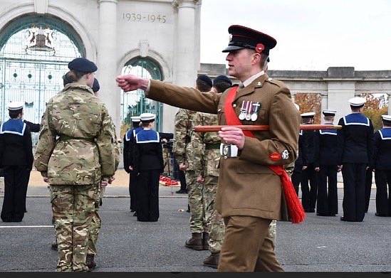 Today is Armed Forces Day, my 20th year in uniform and what a journey it’s been, taking me all over the world and pushing me to continue to learn and develop as a person and as a coach and mentor to our future leaders 
 #military #learning #futureleaders #armedforcesday2022