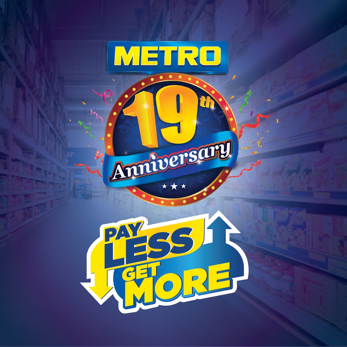 metro_india's tweet photo. Profits just got BIGGER @ #METRO19thAnniversary!
#PayLess & Get more across a wide range of products!
Click on the link here to view the offers- https://t.co/GQdmba2NMM
T&C apply
#METROWholesale #ProfitsJustGotBigger #PayLessGetMore #Offers #AnniversaryOffer #BigCelebration https://t.co/E3HxyYvgHb