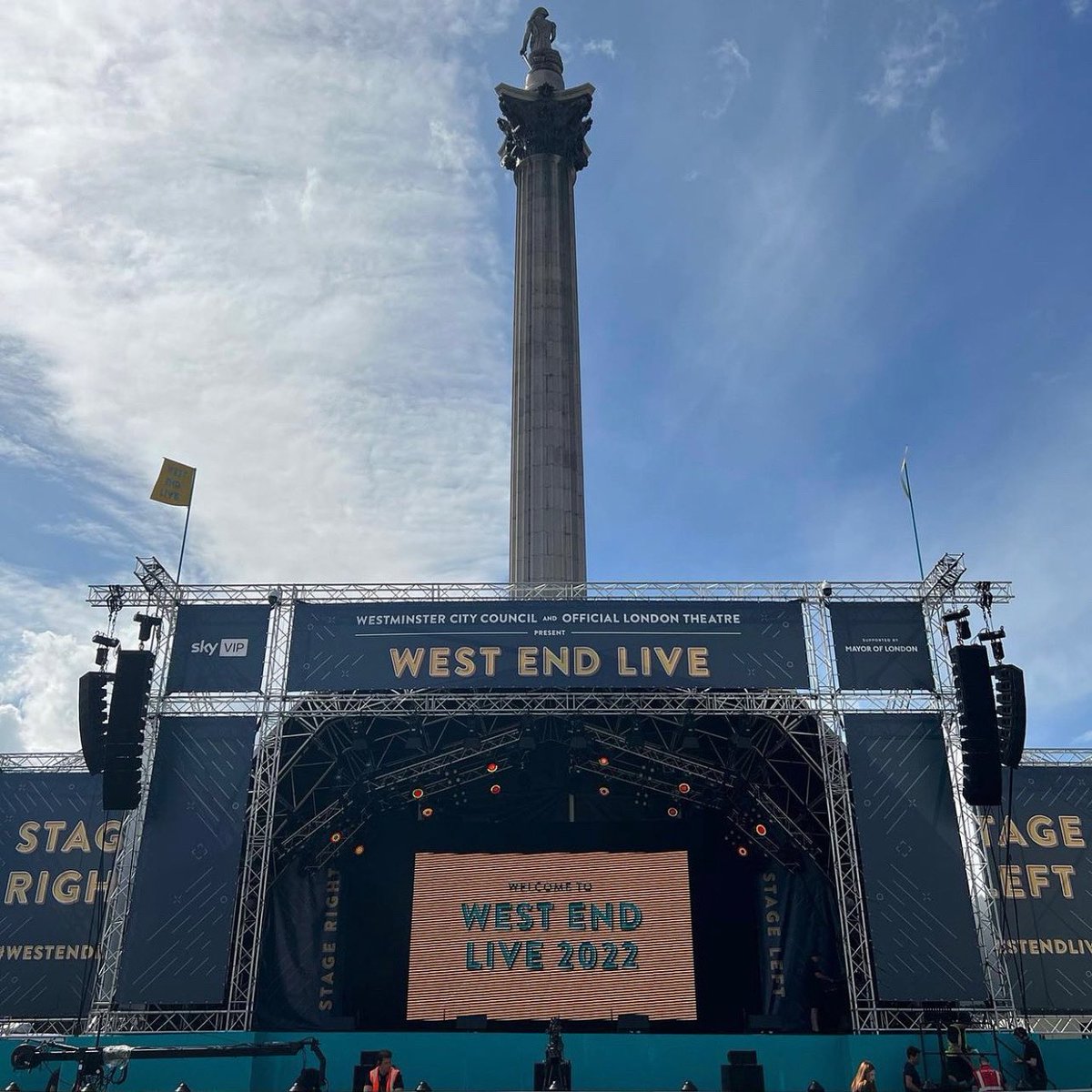It’s #WestEndLive weekend! 🤩 Make sure to head down to Trafalgar Square this weekend for a chance to see performances from all your favourite musicals for free 🎭 Huge thanks to @london_theatre for putting on this weekend’s entertainment! 👏🏻 📸 @WestEndLIVE