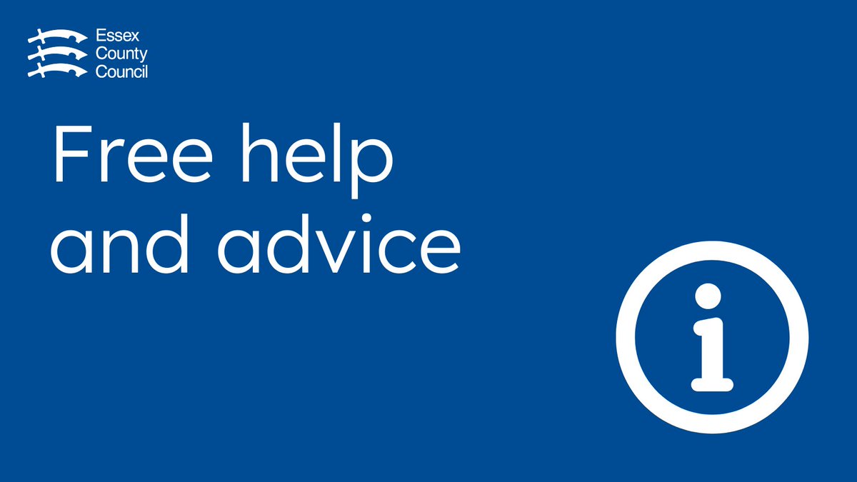 There is free help and advice available on money and debt from a range of organisations.

Visit: essex.gov.uk/money-debt-and…