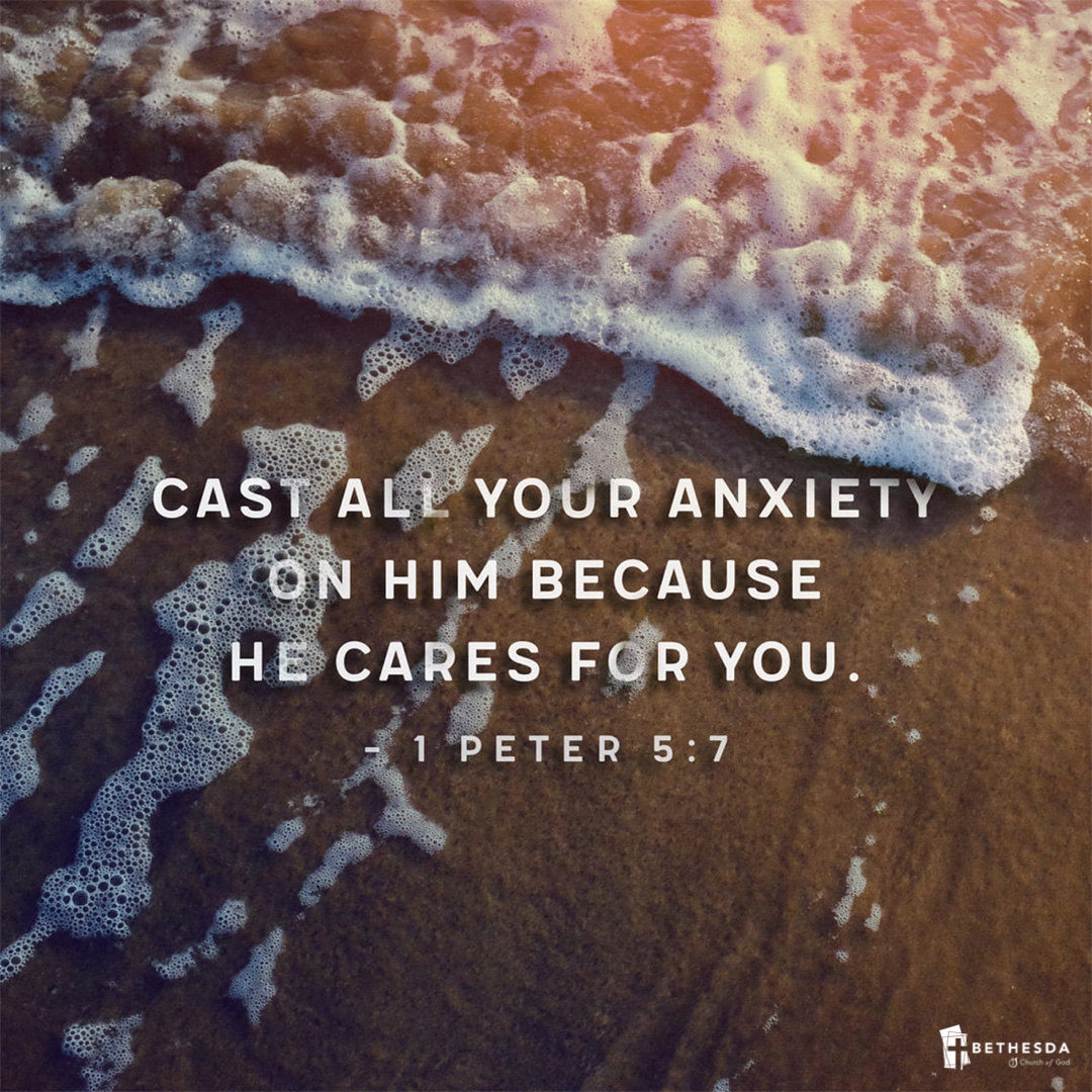 BethesdaCOG's tweet photo. “Give all your worries and cares to God, for he cares about you.” (1 Peter 5:7) #bethesdacog #breakthroughin22 https://t.co/7YsmRYuI8q