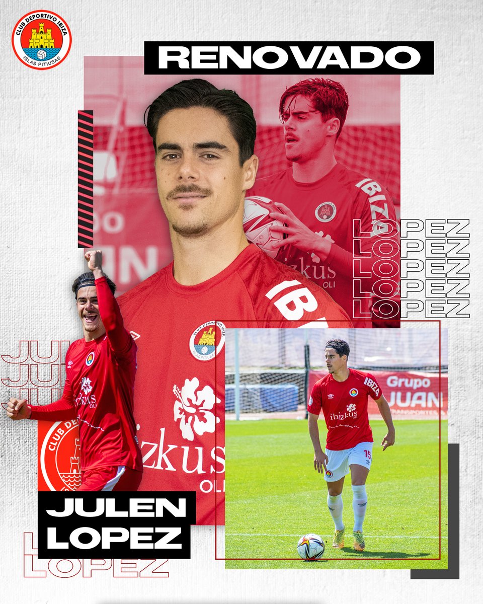 🚨 𝗢𝗙𝗜𝗖𝗜𝗔𝗟 ❗ El central vasco, 𝗝𝘂𝗹𝗲𝗻 𝗟𝗼́𝗽𝗲𝘇, renueva un año más. 

🗣️<a href="/julenls79/">Julen López</a>: "Tengo una espina clavada desde la pasada temporada y este año lo queremos remediar".
 
#TodoalROJO #SomosROJO 🔴