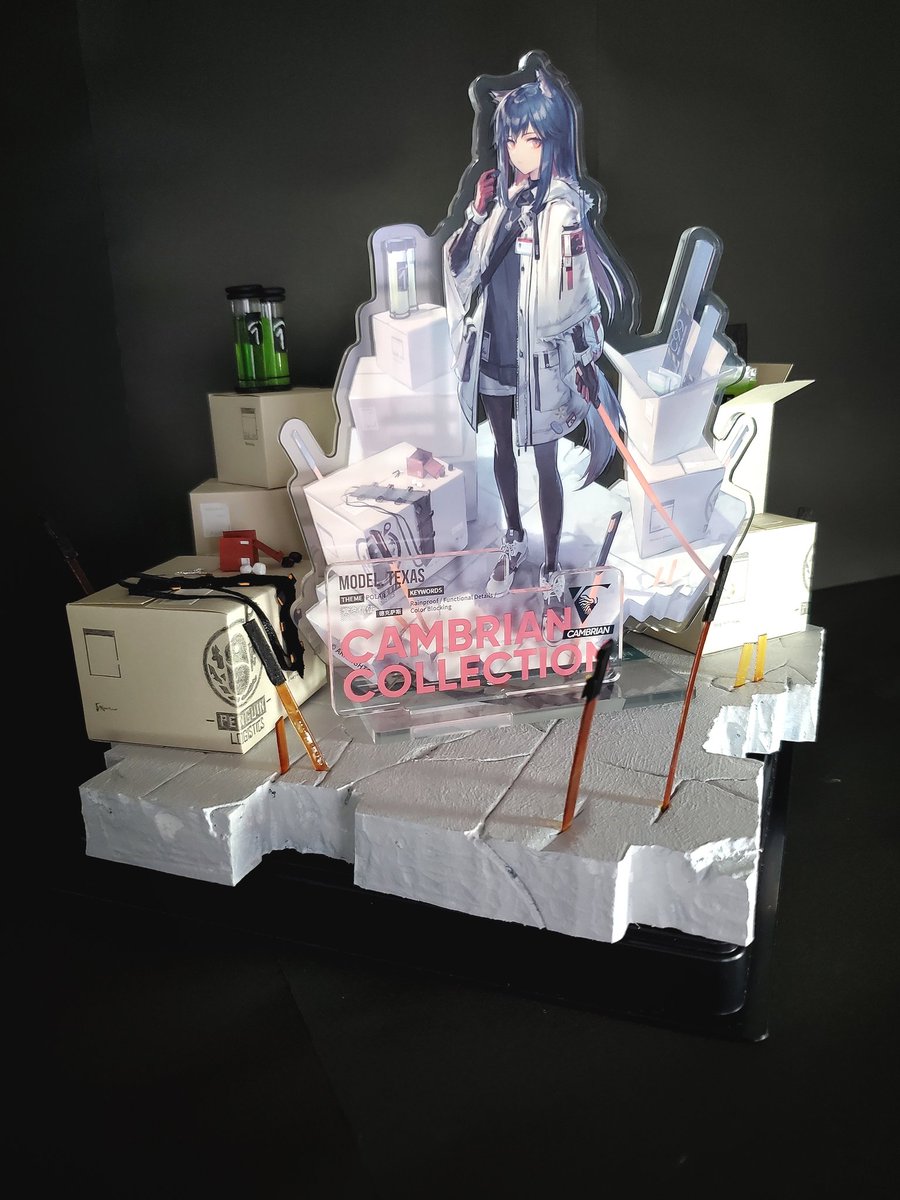 4696_Cyclo_'s tweet photo. アークナイツ【再現ジオラマ】第二弾
テキサス EPOQUEサブブランドPasseシリーズ「意志」
#アークナイツ #Arknights #明日方舟 https://t.co/A1TlwClSxq