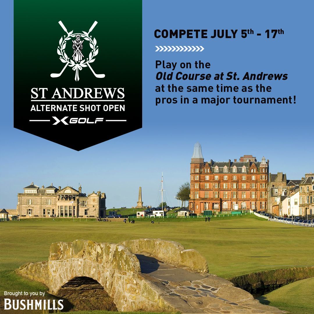 XGolf on Twitter "Registration is LIVE for our St. Andrews Alternate
