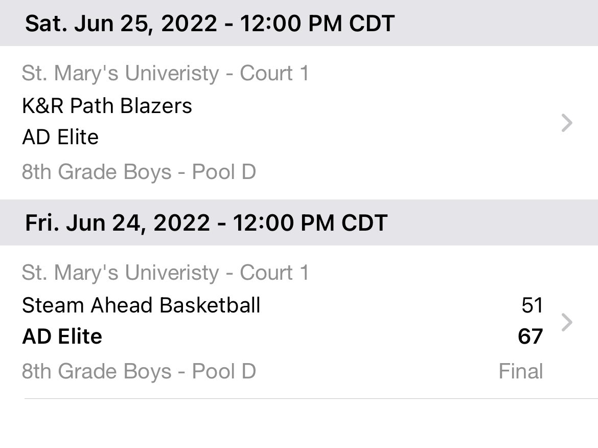 #ADElite2026 1-0 in the <a href="/spurs/">San Antonio Spurs</a> Nationals so far this weekend. Game 2 today! Let’s go! @adelitemsboys <a href="/ADELITETX/">AD-ELITE BASKETBALL</a>